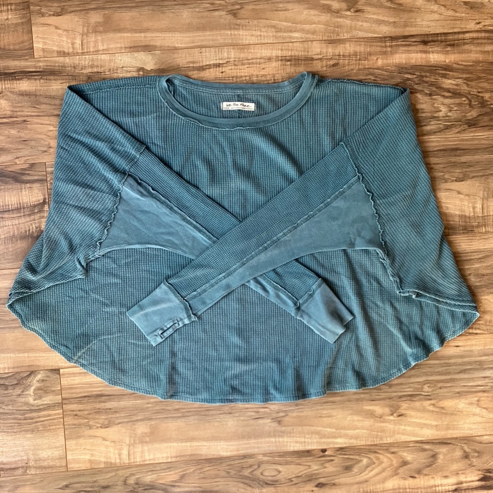 NWOT - Free People Microphone Drop Swing Thermal M